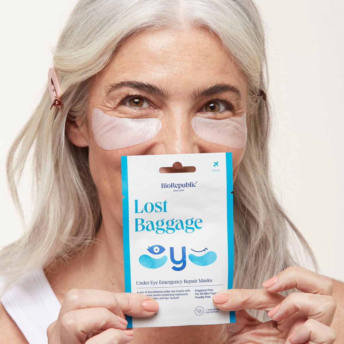 Lost Baggage Under Eye Emergency Repair Mask Eye Mask BioRepublic 