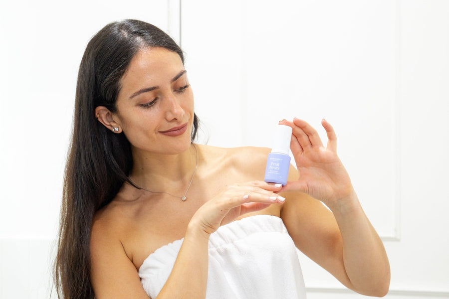 Clarifying & Age - Defying Petal Power Serum - BioRepublic SkinCare | Face Mask Sheets | Vegan Skincare