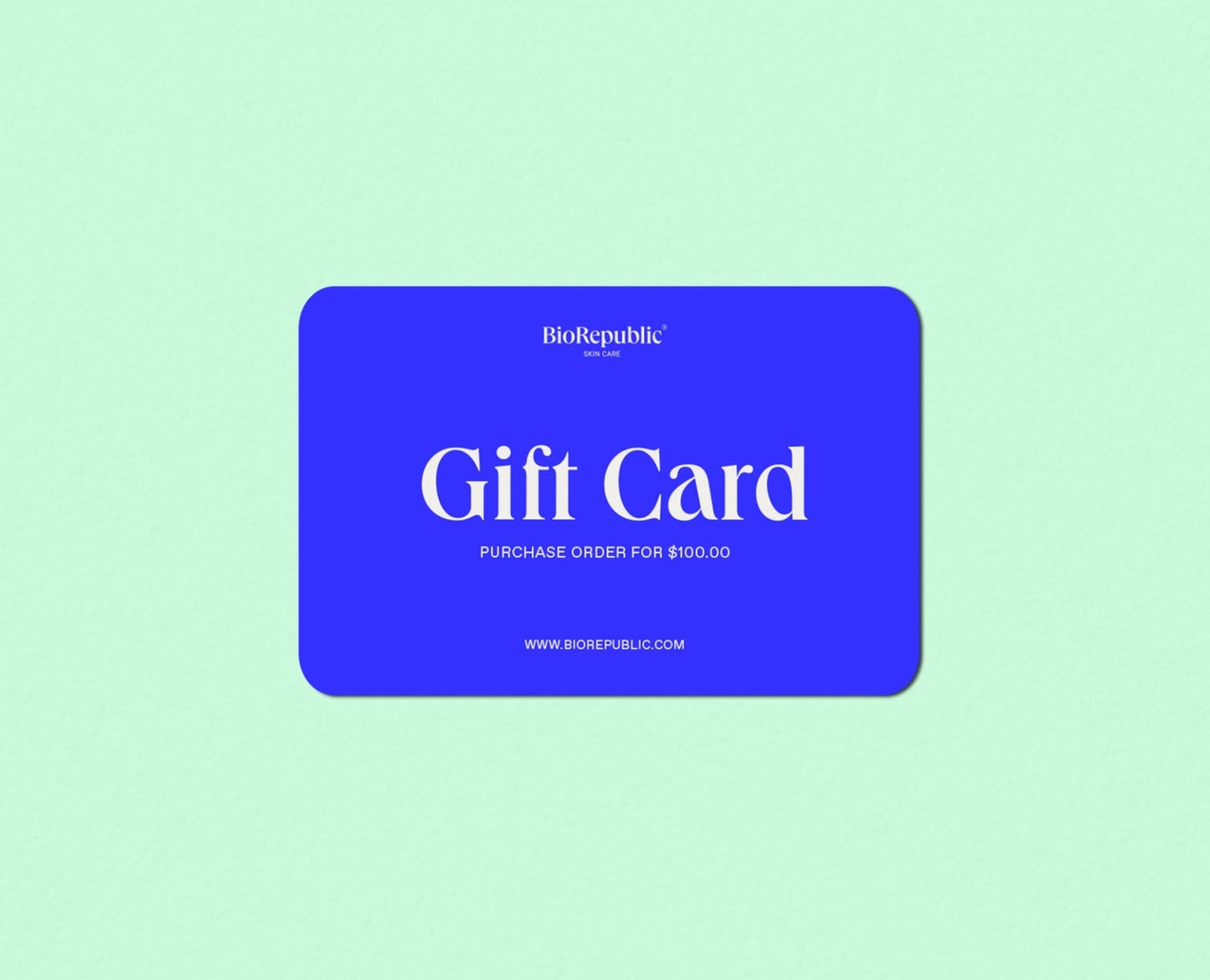 BioRepublic Gift Card BioRepublic SkinCare | The Best Sheet Masks