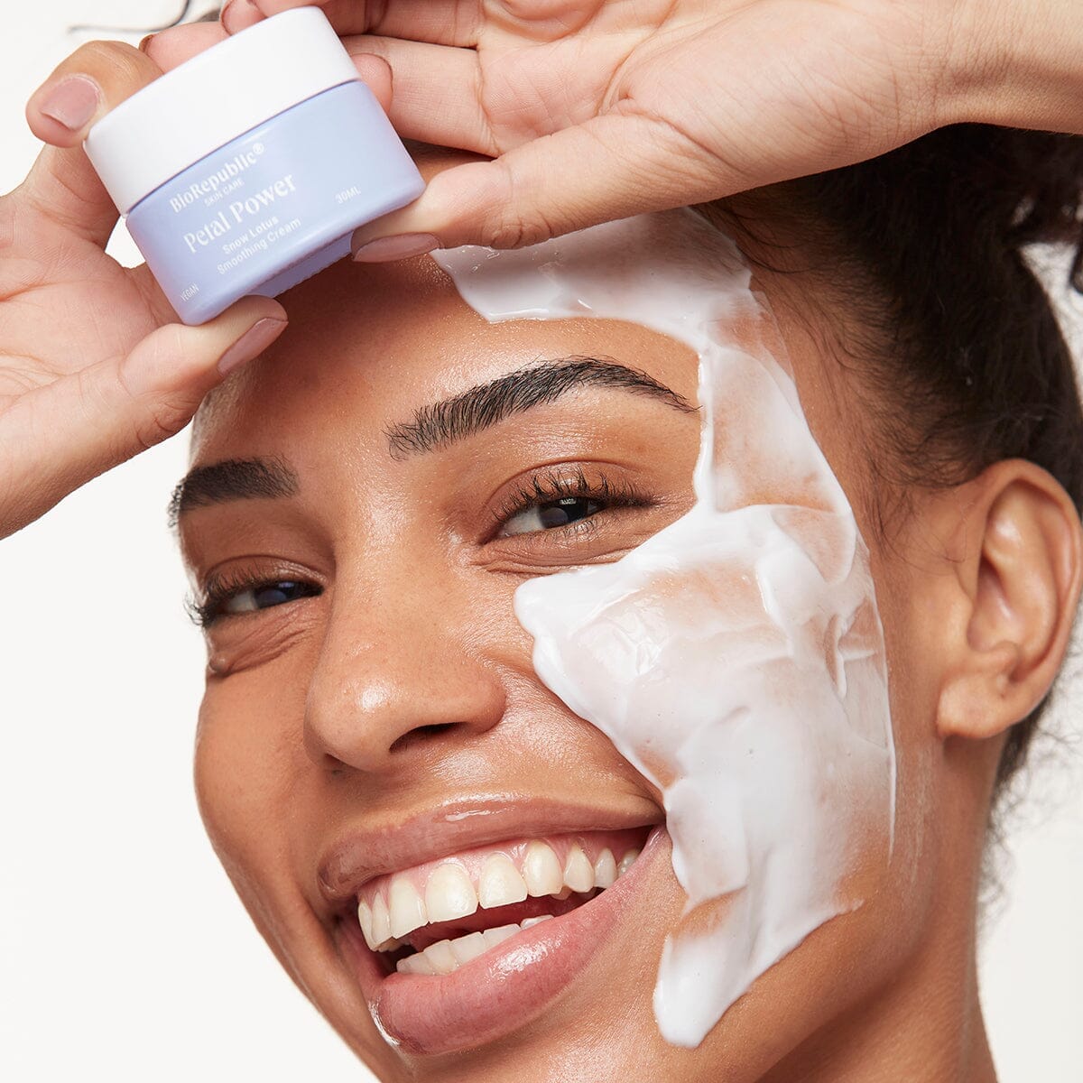 Clarifying & Age-Defying Petal Power Cream Cream Jar BioRepublic