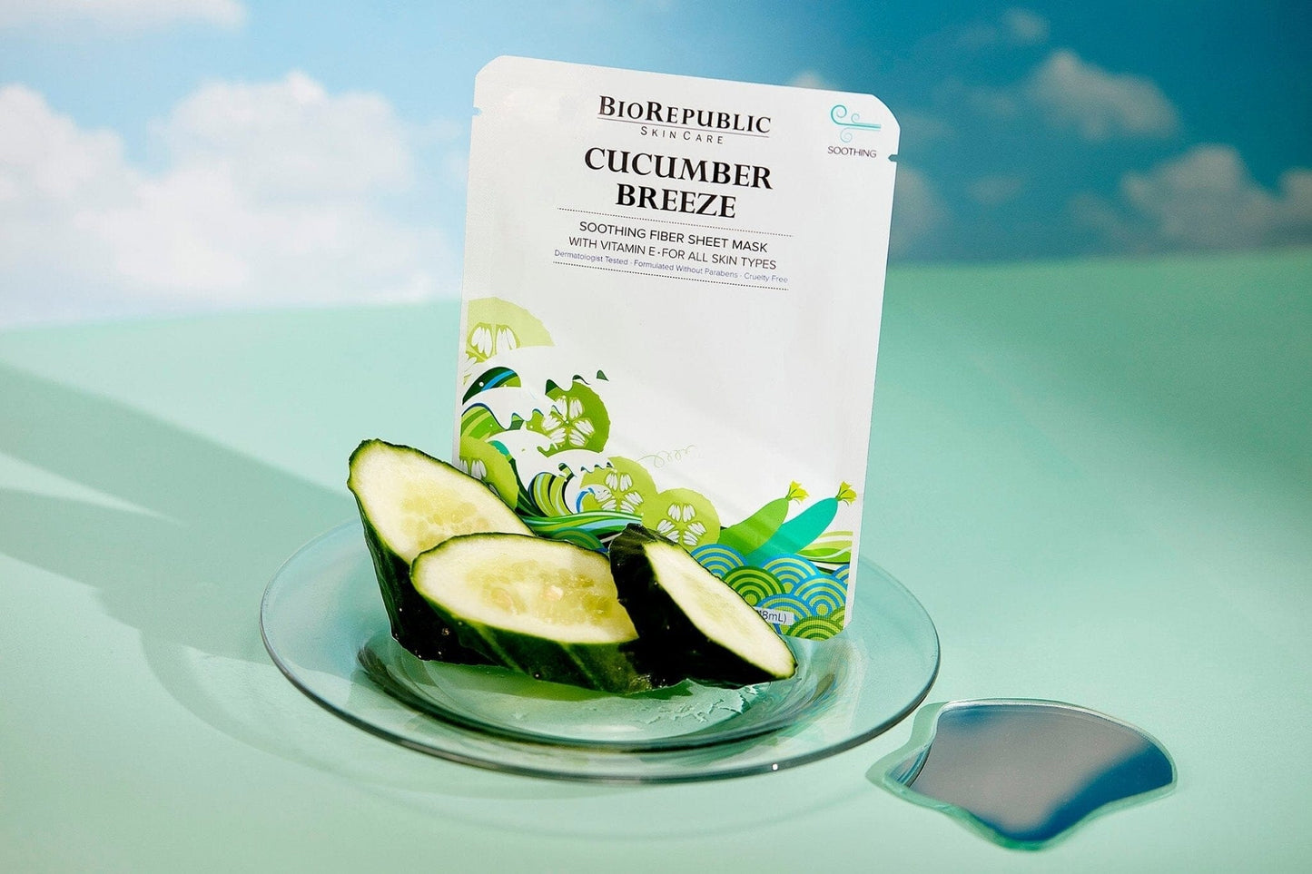 Cucumber Breeze Soothing Sheet Mask Sheet Mask BioRepublic