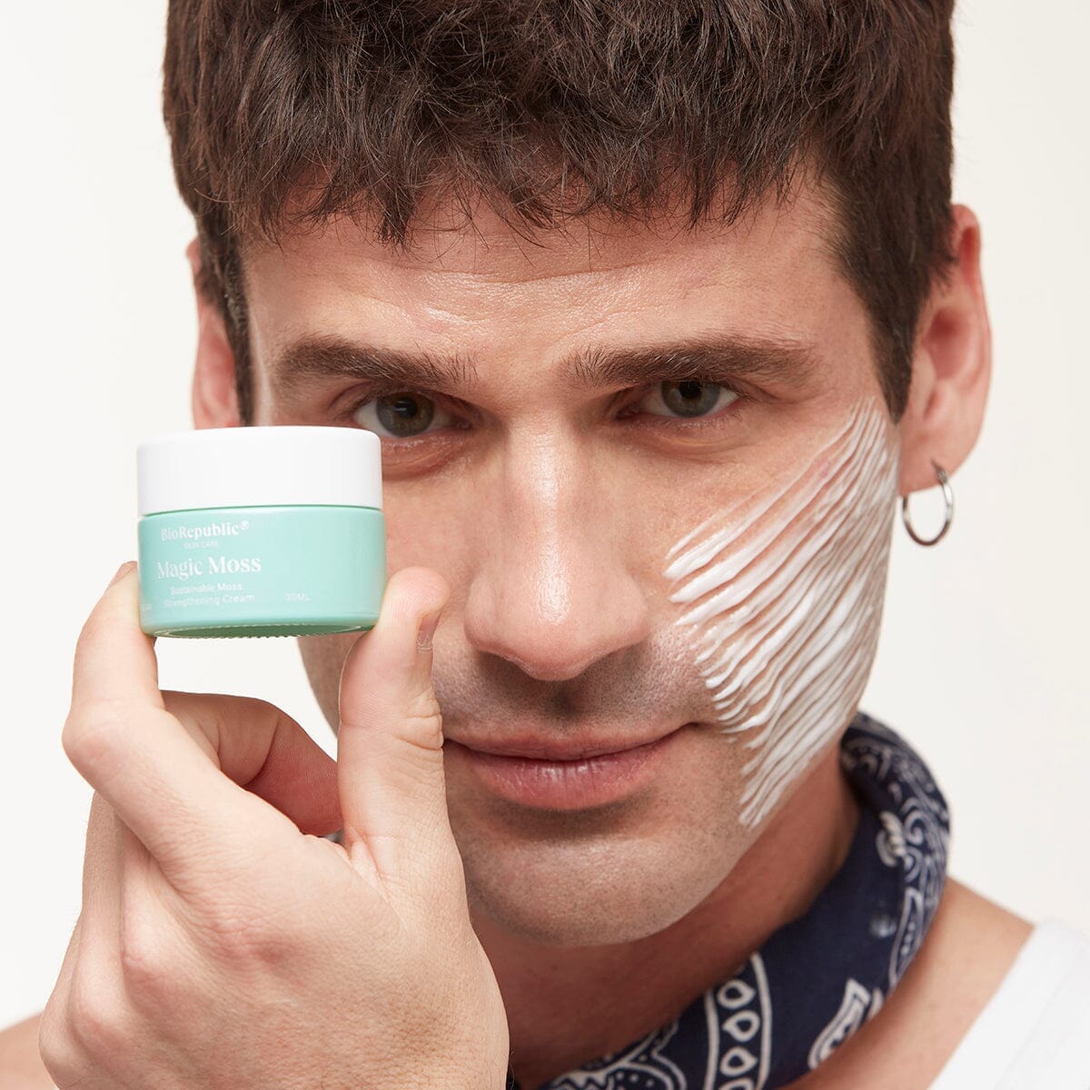 Firming Facelift Magic Moss Cream Cream Jar BioRepublic