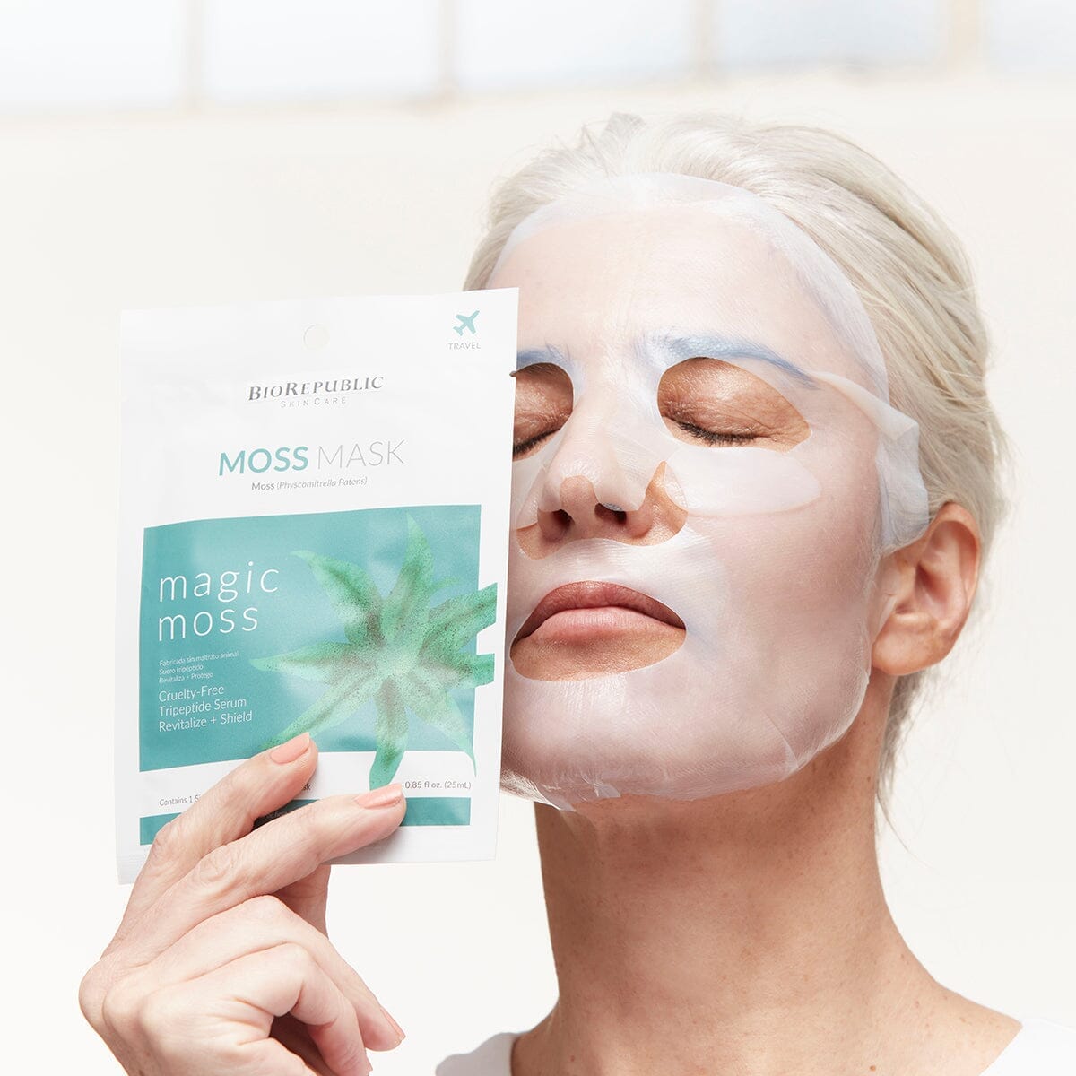 Firming Facelift Magic Moss Mask Sheet Mask BioRepublic