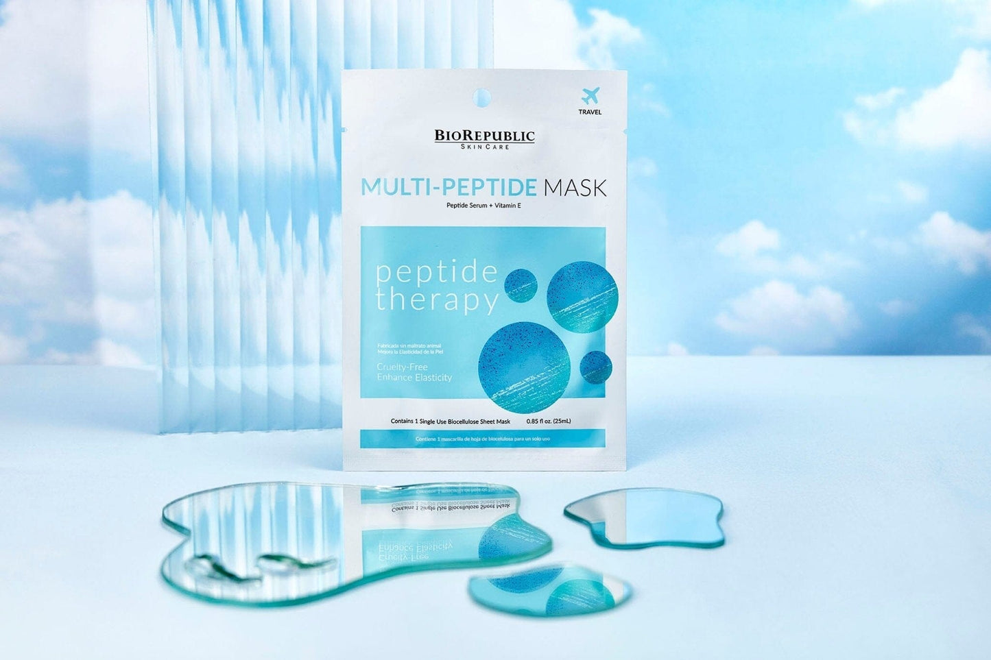 Peptide Therapy Biocellulose Sheet Mask Sheet Mask BioRepublic 