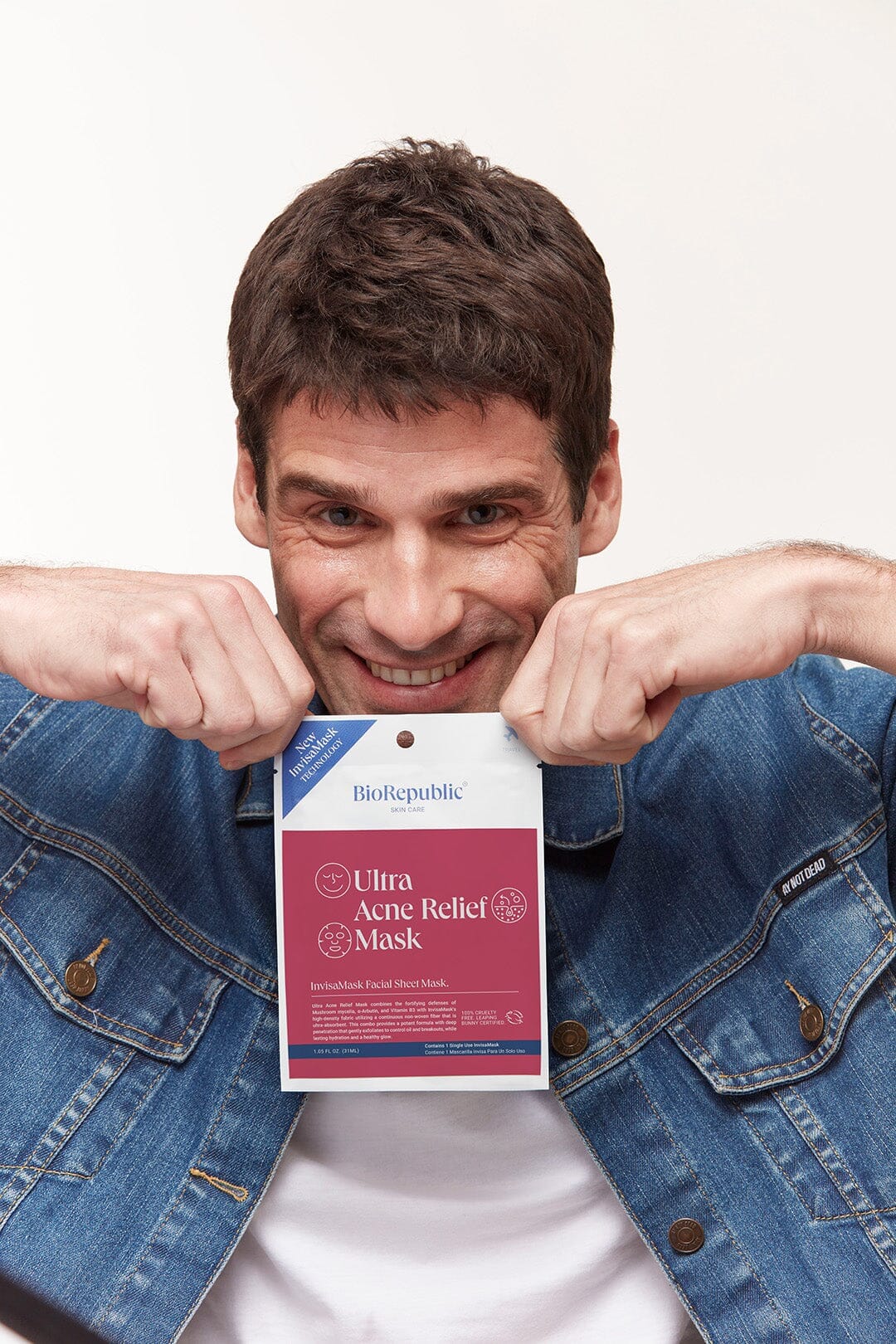 Ultra Acne Relief InvisaMask Sheet Mask BioRepublic SkinCare | The Best Sheet Masks