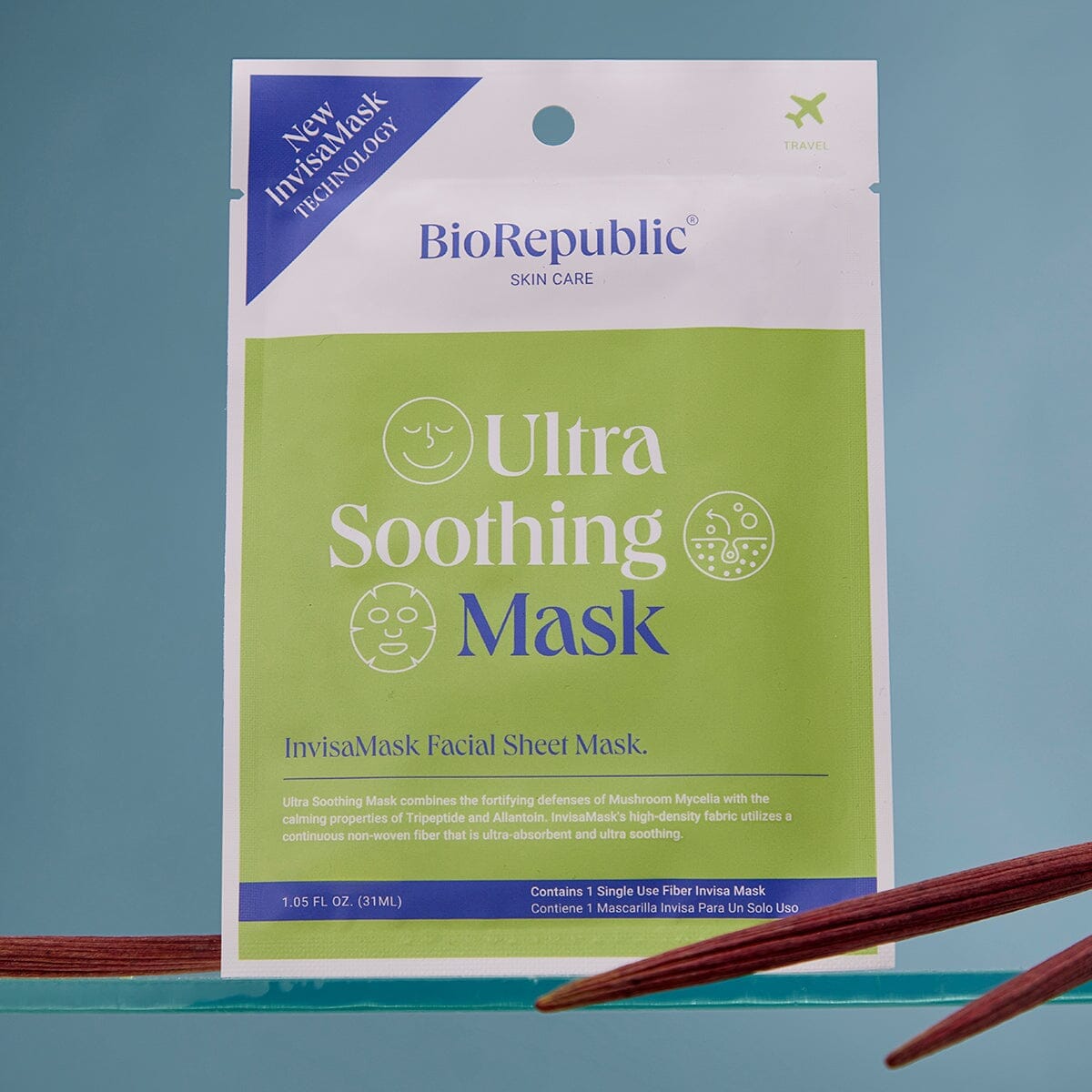 Ultra Soothing InvisaMask Sheet Mask BioRepublic SkinCare | The Best Sheet Masks