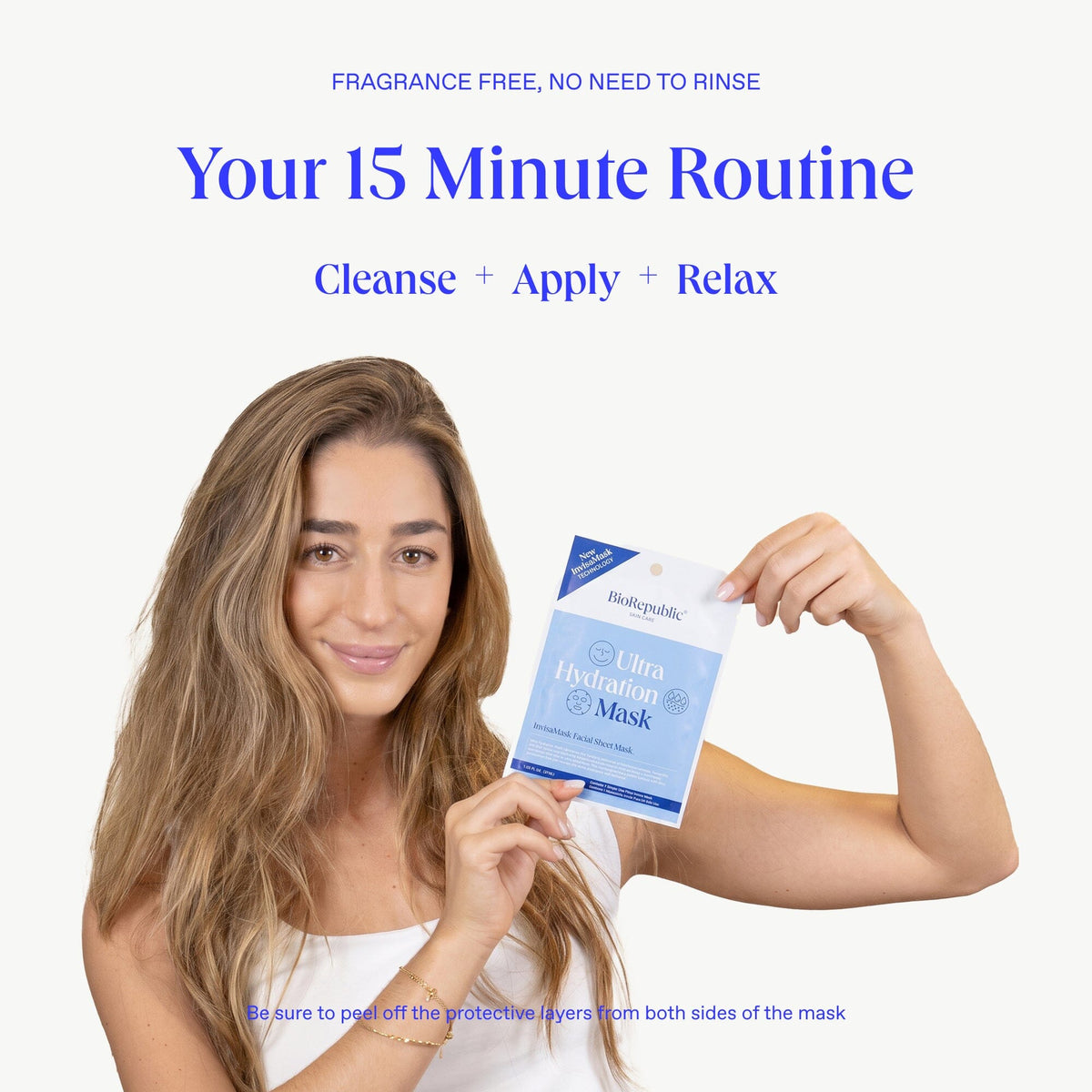 Ultra Hydration InvisaMask Sheet Mask BioRepublic SkinCare | The Best Sheet Masks 