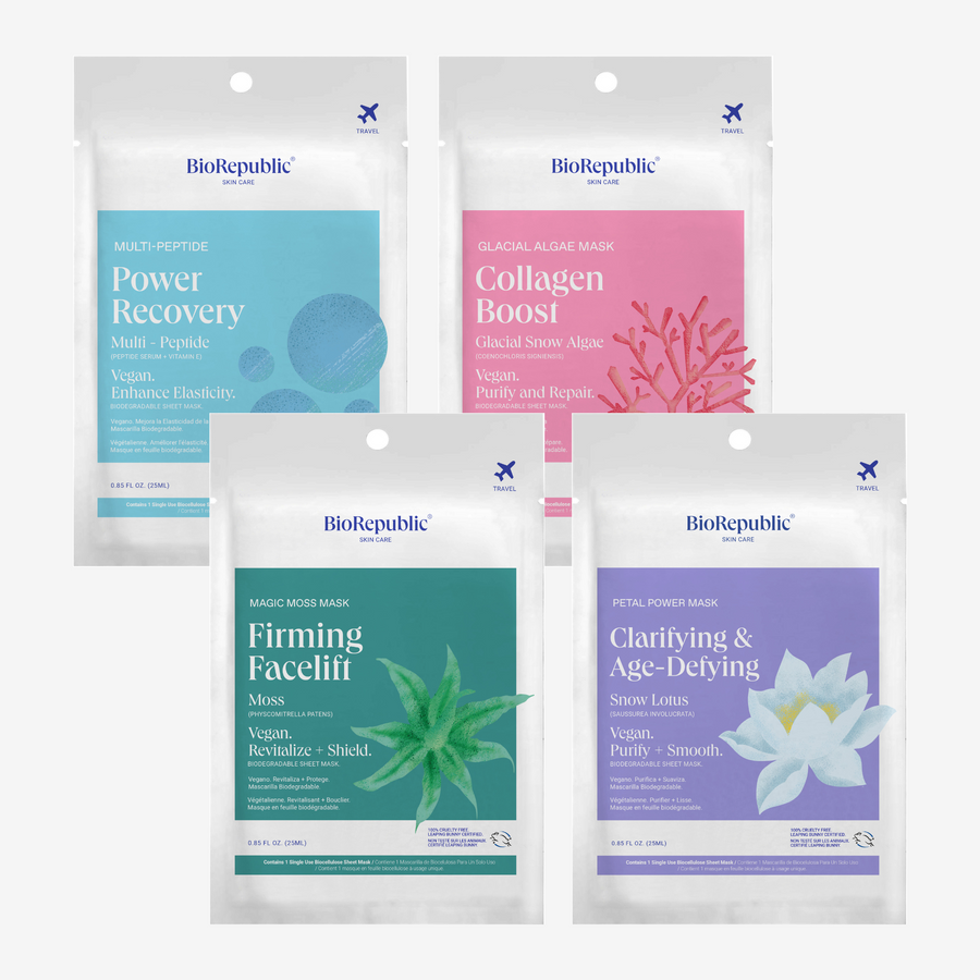 Rare Ingredient Biocellulose Sheet Mask - 4 Sheet Mask Set