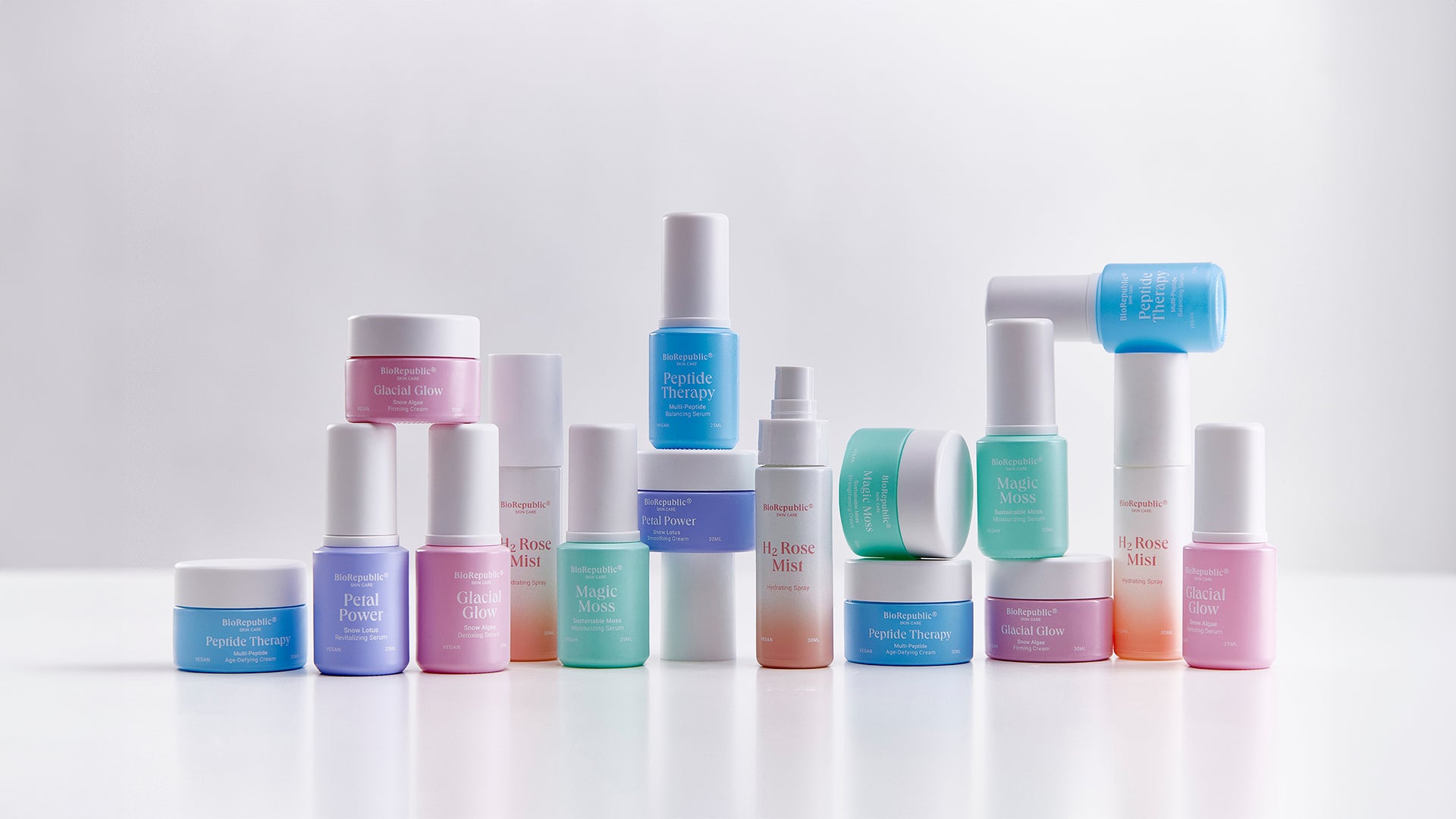 BioRepublic SkinCare Face Mask Sheets Vegan Skincare