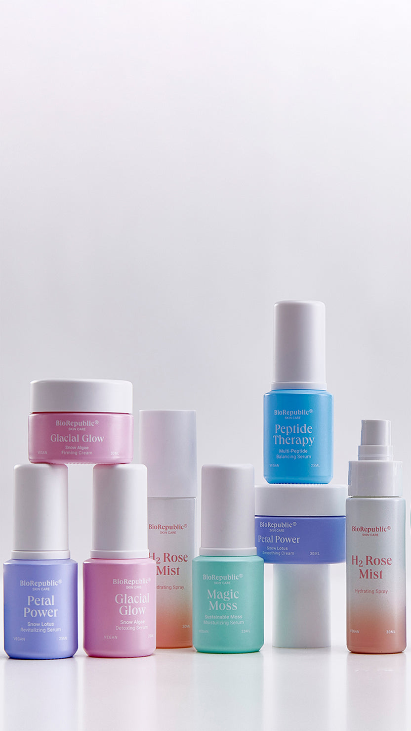 BioRepublic SkinCare Face Mask Sheets Vegan Skincare