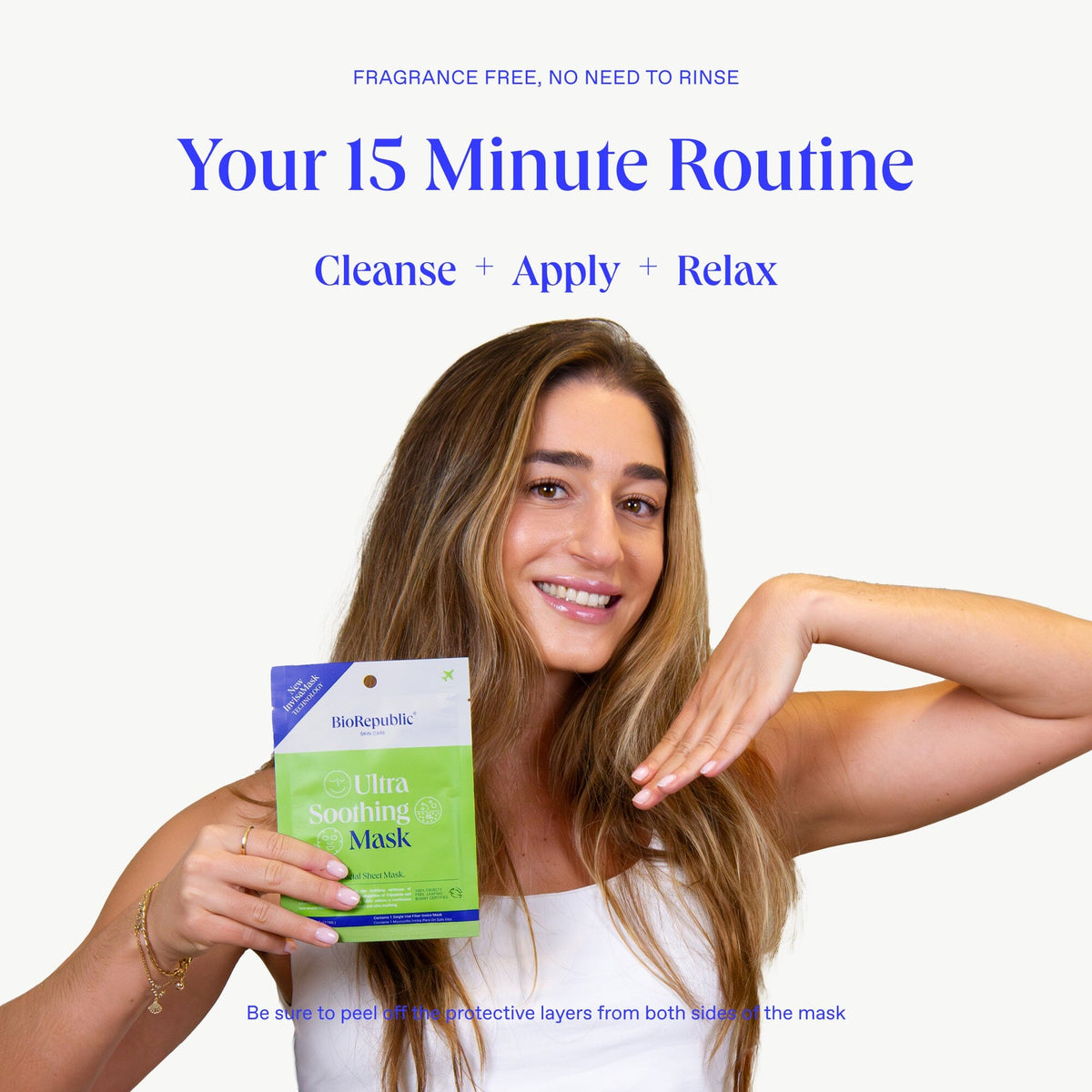Ultra Soothing InvisaMask Sheet Mask BioRepublic SkinCare | The Best Sheet Masks 