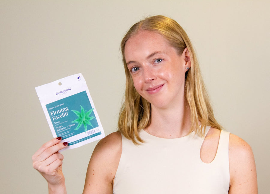 Firming Facelift Magic Moss Mask - BioRepublic SkinCare | Face Mask Sheets | Vegan Skincare