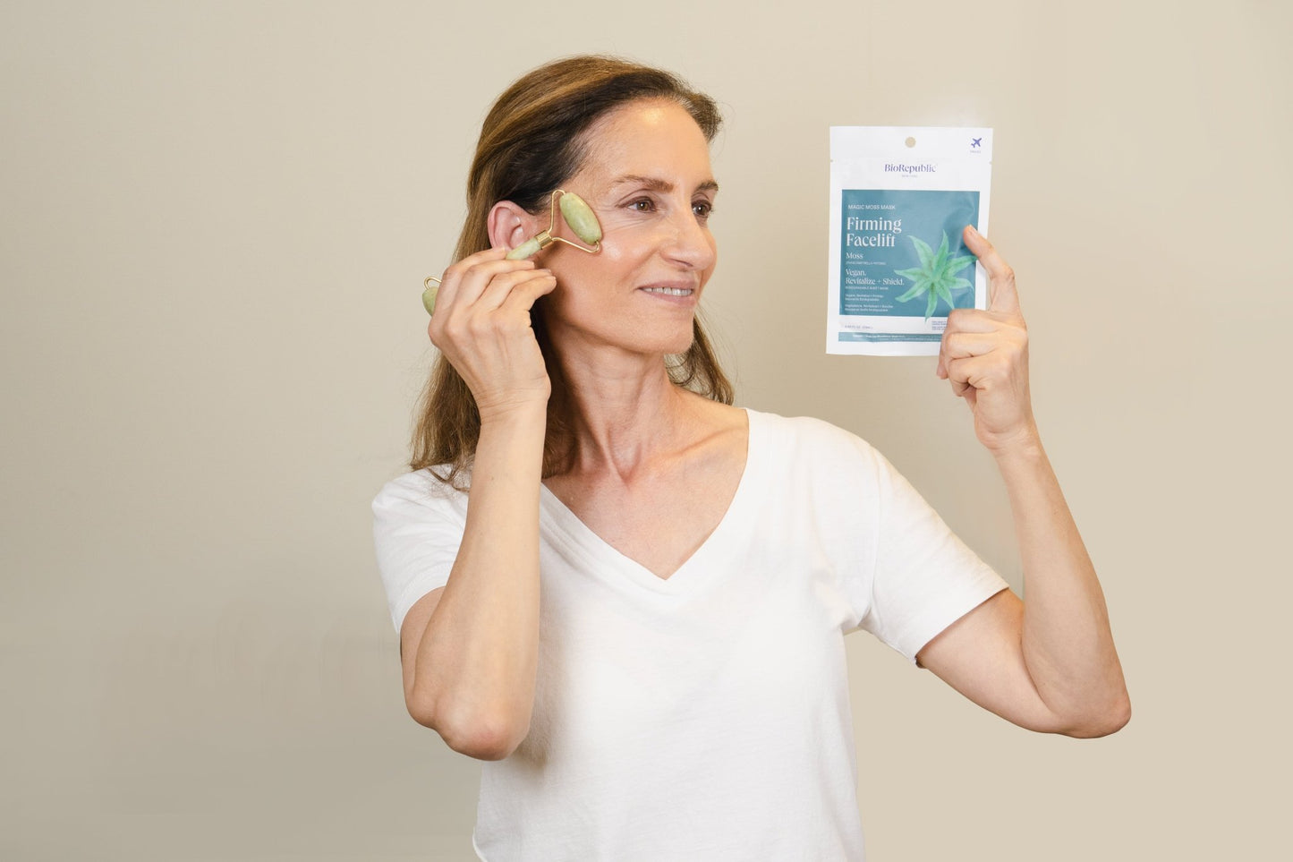 Firming Facelift Magic Moss Mask - BioRepublic SkinCare | Face Mask Sheets | Vegan Skincare