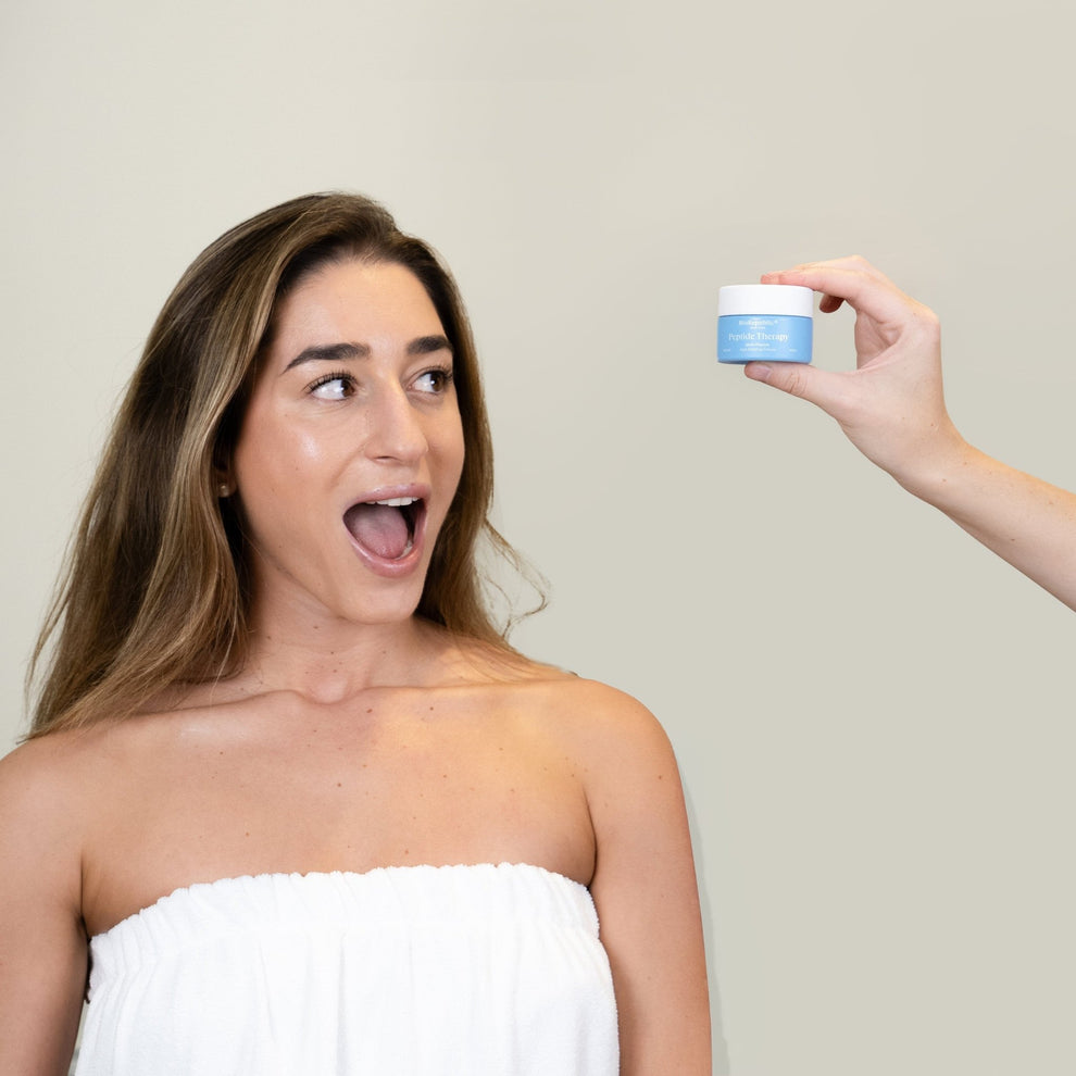 Multi - peptide Power Recovery Cream - BioRepublic SkinCare | Face Mask Sheets | Vegan Skincare