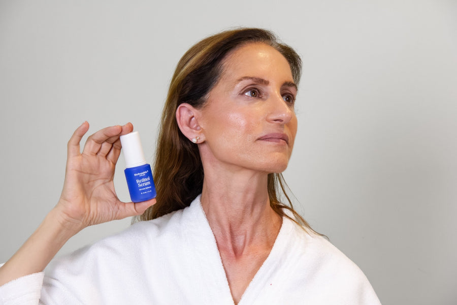 Retinol Wrinkle Defense Serum - BioRepublic SkinCare | Face Mask Sheets | Vegan Skincare