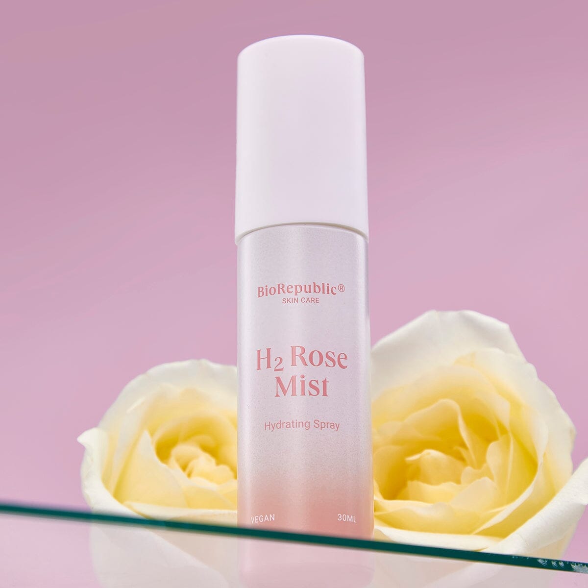 All-Day Revitalizing Rose Water With Hyaluronic Acid Spray Pump BioRepublic 