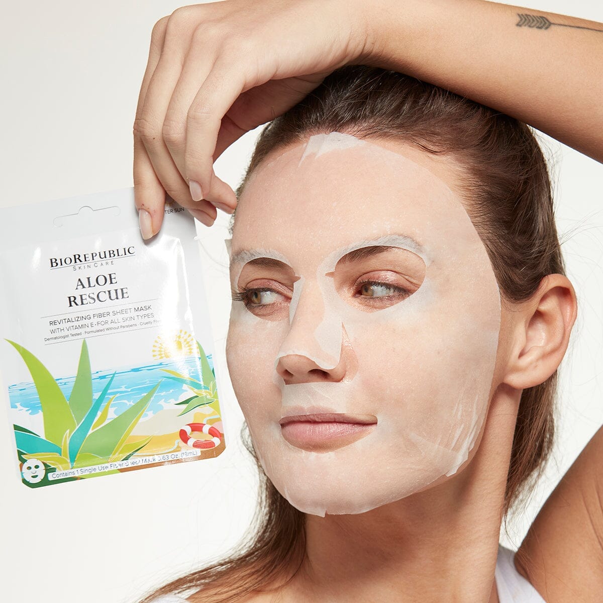 Aloe Rescue Revitalizing Sheet Mask Sheet Mask BioRepublic 