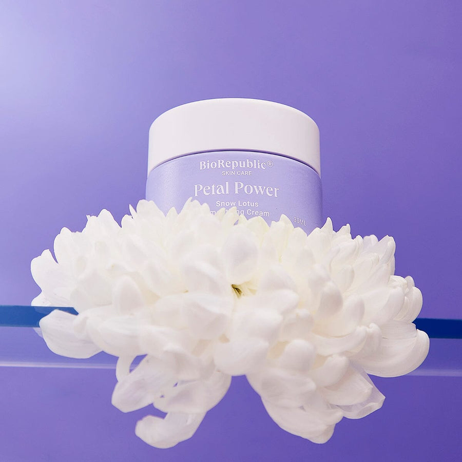 Clarifying & Age-Defying Petal Power Cream Cream Jar BioRepublic 