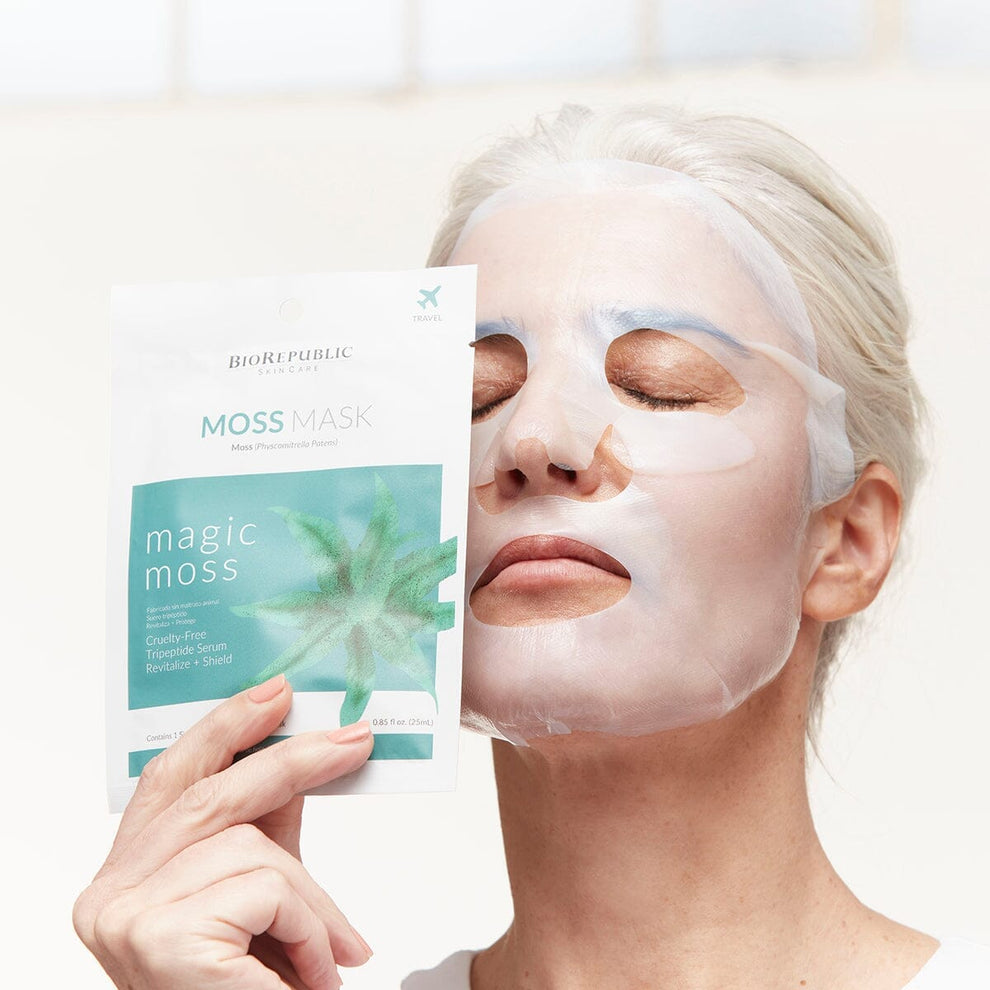 Firming Facelift Magic Moss Mask Sheet Mask BioRepublic 