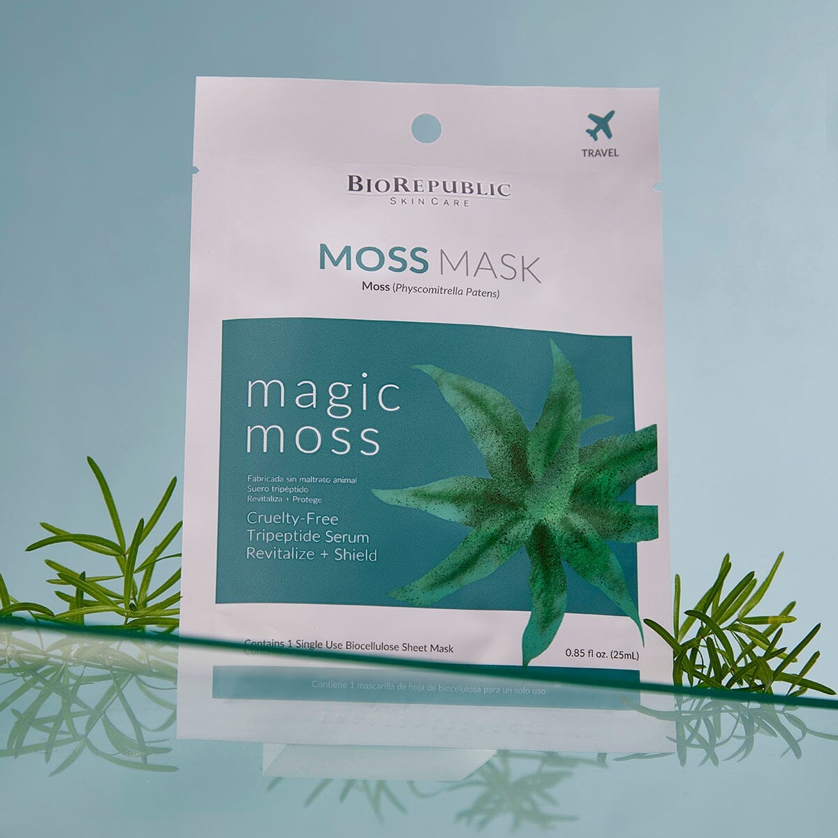 Firming Facelift Magic Moss Mask Sheet Mask BioRepublic 