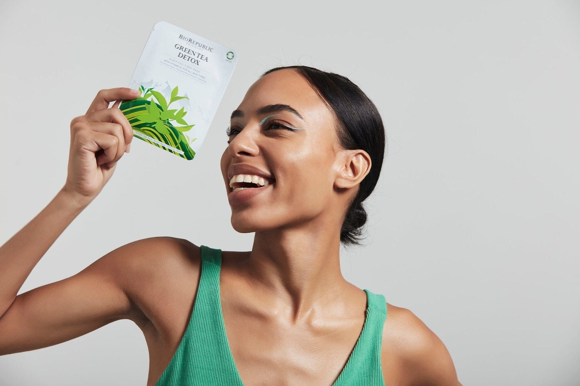 Green Tea Detox Purifying Sheet Mask Sheet Mask BioRepublic 