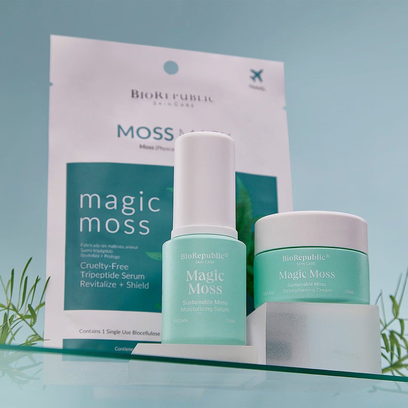 Firming Facelift Magic Moss Cream + Serum
