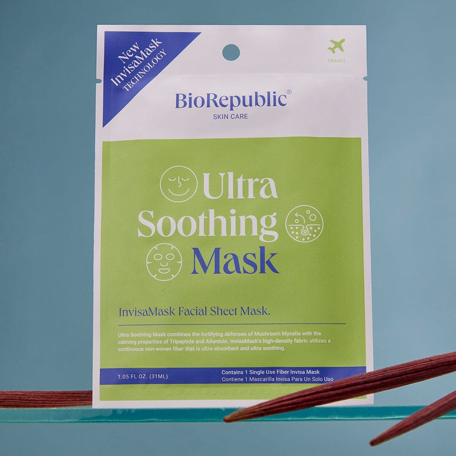Ultra Soothing InvisaMask Sheet Mask BioRepublic SkinCare | The Best Sheet Masks 